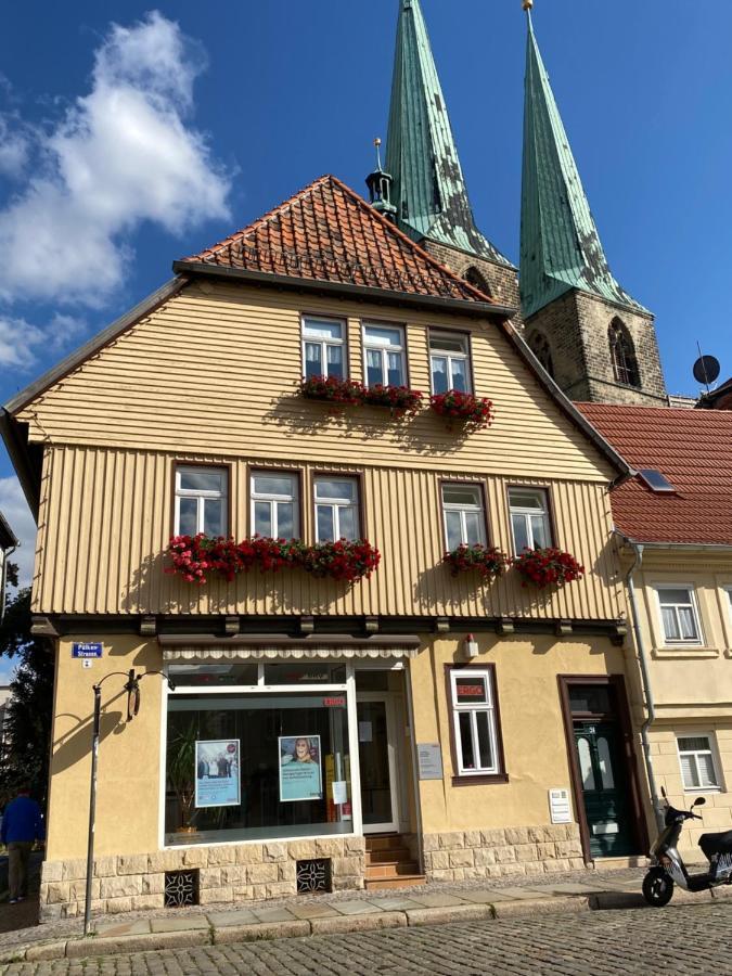 Апартаменты Zum Mathildenbrunnen Кведлинбург Экстерьер фото